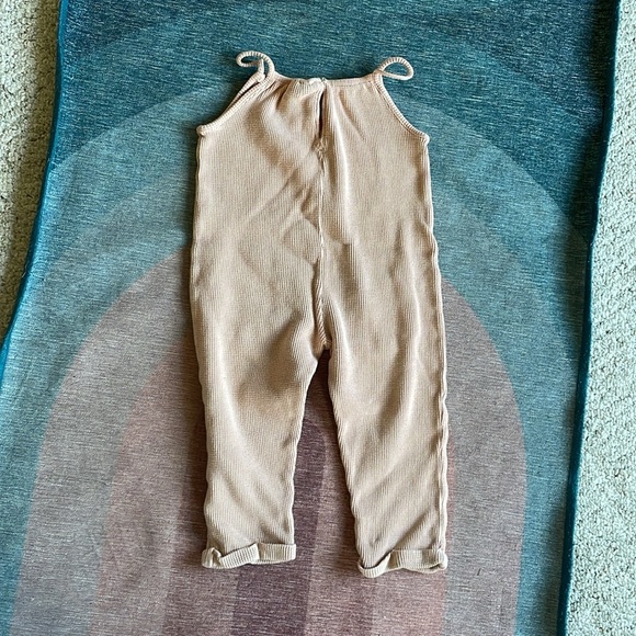 Zara Ribbed Fall Summer Romper - Picture 5 of 5